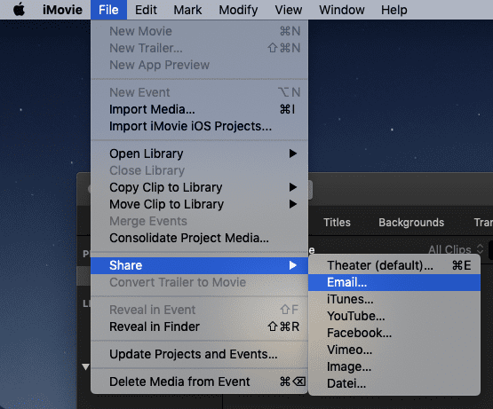 mac photos movie file saved for every picture